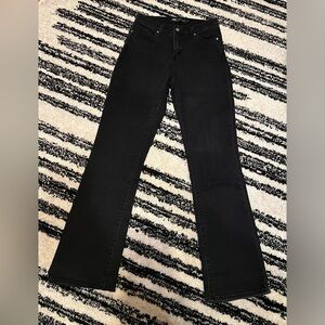 Levi’s bootcut black jeans - size 8L
